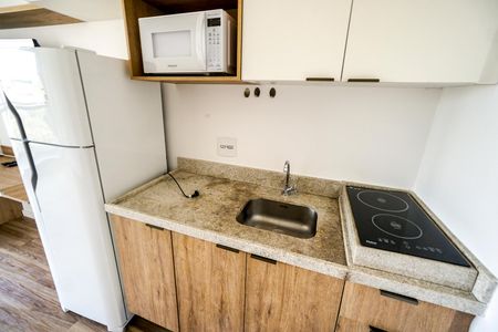 Studio para alugar com 24m², 1 quarto e sem vagaCozinha