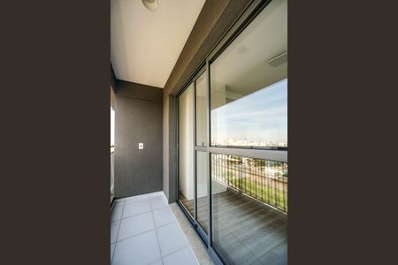 Studio para alugar com 24m², 1 quarto e sem vagaVaranda