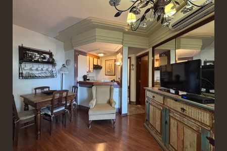 Sala de apartamento à venda com 1 quarto, 48m² em Jardim Paulistano, São Paulo