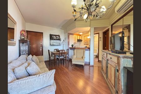 Sala de apartamento à venda com 1 quarto, 48m² em Jardim Paulistano, São Paulo