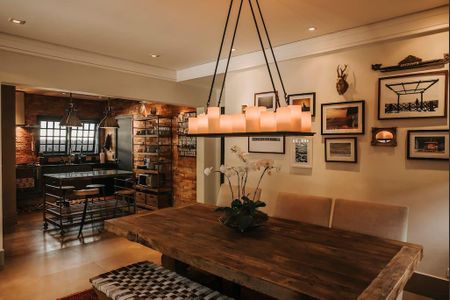 Casa de condomínio à venda com 200m², 3 quartos e 2 vagasSala de Jantar