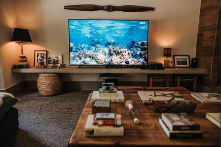 Casa de condomínio à venda com 200m², 3 quartos e 2 vagasSala