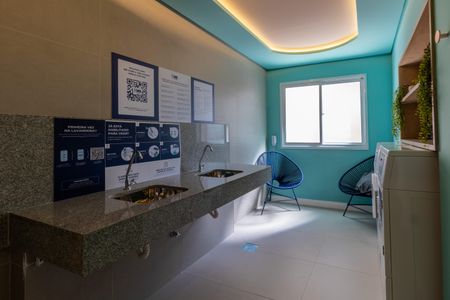 Studio à venda com 27m², 1 quarto e sem vaga Studio à venda com 27m², 1 quarto e sem vagaÁrea comum - Lavanderia