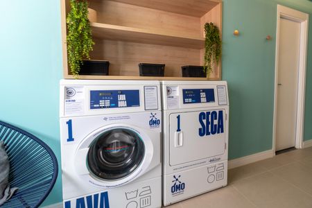 Studio à venda com 27m², 1 quarto e sem vaga Studio à venda com 27m², 1 quarto e sem vagaÁrea comum - Lavanderia