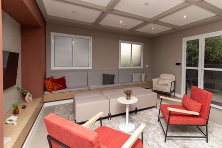 Studio à venda com 27m², 1 quarto e sem vaga Studio à venda com 27m², 1 quarto e sem vagaÁrea comum - Salão de Festas
