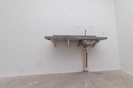 Studio à venda com 27m², 1 quarto e sem vaga Studio à venda com 27m², 1 quarto e sem vagaCozinha