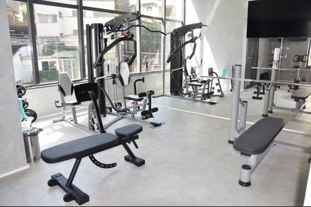 Apartamento para alugar com 28m², 1 quarto e sem vagaAcademia
