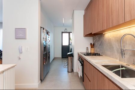 Apartamento à venda com 131m², 2 quartos e 3 vagas Apartamento à venda com 131m², 2 quartos e 3 vagasCozinha Americana