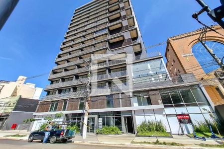 Studio para alugar com 19m², 1 quarto e sem vaga Studio para alugar com 19m², 1 quarto e sem vagaFachada