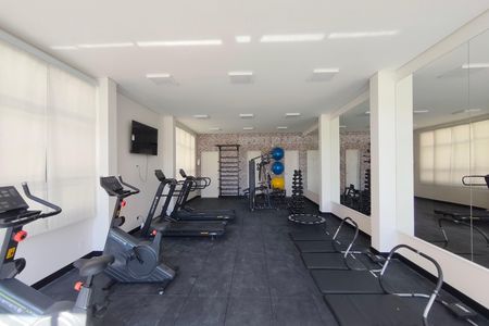 Apartamento à venda com 47m², 2 quartos e 1 vaga Apartamento à venda com 47m², 2 quartos e 1 vagaÁrea comum - Academia