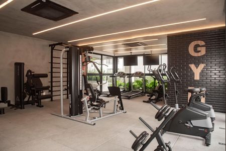 Apartamento à venda com 147m², 4 quartos e 2 vagasÁrea comum - Academia