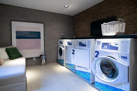 Studio à venda com 29m², 1 quarto e sem vagaLavanderia