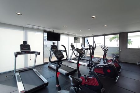 Studio à venda com 29m², 1 quarto e sem vagaAcademia