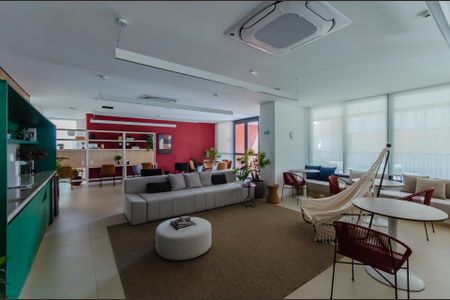 Studio para alugar com 28m², 1 quarto e sem vagaÁrea comum - Living