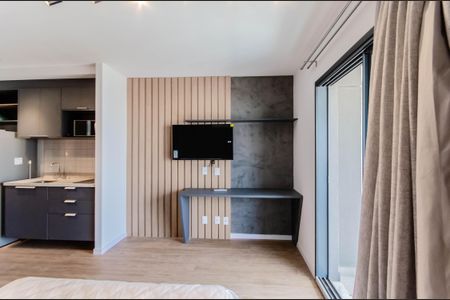 Studio para alugar com 28m², 1 quarto e sem vagaSala/Quarto