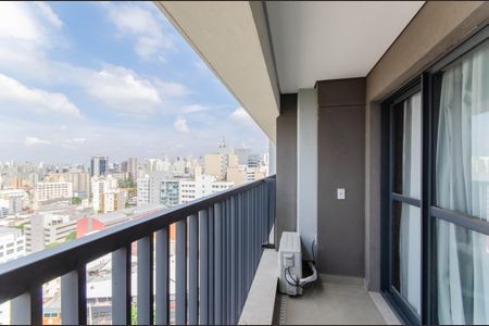 Studio para alugar com 28m², 1 quarto e sem vagaVaranda