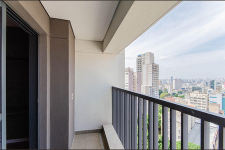 Studio para alugar com 28m², 1 quarto e sem vagaVaranda