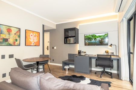 Studio para alugar com 32m², 1 quarto e 1 vagaStudio