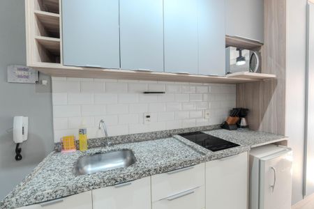 Studio para alugar com 30m², 1 quarto e sem vagaCozinha