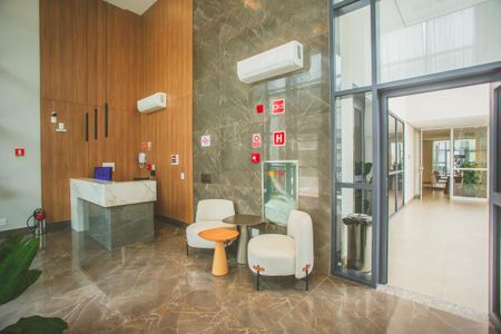 Studio à venda com 25m², 1 quarto e sem vagaHall de Entrada