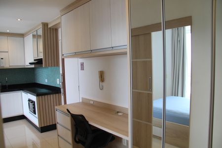 Studio à venda com 38m², 1 quarto e 1 vagaSala/Cozinha