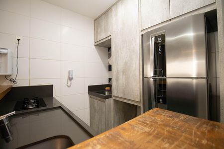 Studio para alugar com 32m², 1 quarto e sem vaga Studio para alugar com 32m², 1 quarto e sem vagaCozinha e Área de Serviço