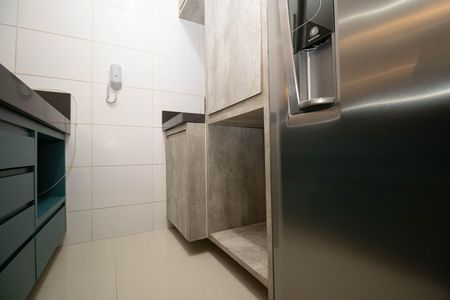 Studio para alugar com 32m², 1 quarto e sem vaga Studio para alugar com 32m², 1 quarto e sem vagaCozinha e Área de Serviço