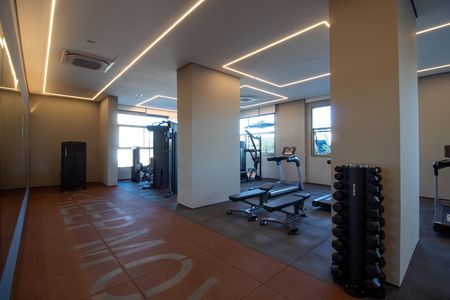 Apartamento à venda com 45m², 1 quarto e 1 vaga Apartamento à venda com 45m², 1 quarto e 1 vagaÁrea comum - Academia