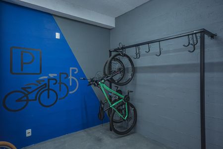 Apartamento para alugar com 40m², 2 quartos e sem vaga Apartamento para alugar com 40m², 2 quartos e sem vagaÁrea comum - Bicicletário