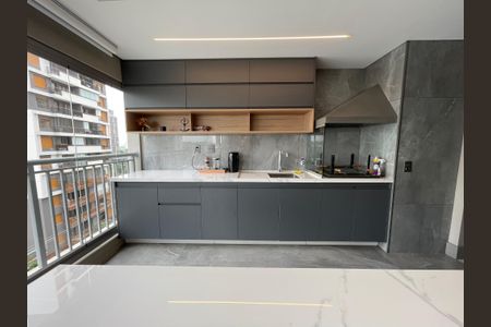 Varanda - Churrasqueira de apartamento à venda com 3 quartos, 154m² em Butantã, São Paulo