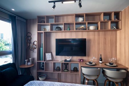 Studio à venda com 22m², 1 quarto e 1 vagaStudio