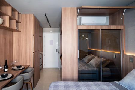 Studio à venda com 22m², 1 quarto e 1 vagaStudio