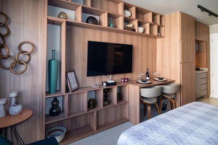 Studio à venda com 22m², 1 quarto e 1 vagaStudio