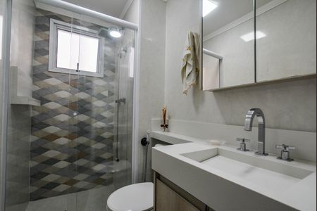 Apartamento à venda com 137m², 3 quartos e 3 vagasBanheiro da Suíte 1