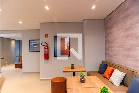 Apartamento à venda com 34m², 2 quartos e sem vagaÁrea comum - Salão de festas