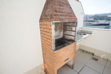 Apartamento à venda com 121m², 2 quartos e 1 vagaChurrasqueira da cobertura