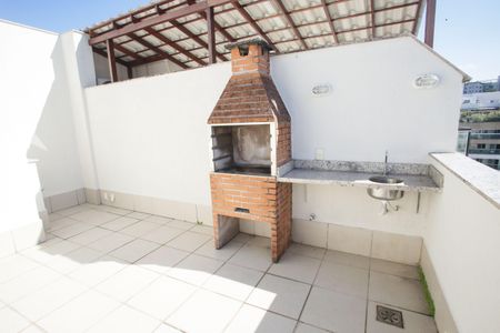 Apartamento à venda com 121m², 2 quartos e 1 vagaChurrasqueira da cobertura