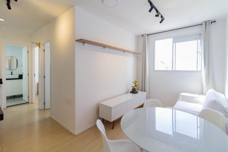 Sala de apartamento para alugar com 2 quartos, 34m² em Santa Cecilia, São Paulo