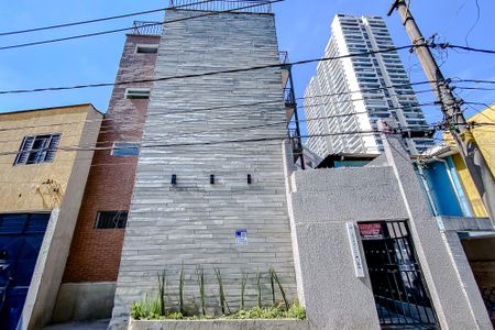 Studio para alugar com 25m², 1 quarto e sem vagaFachada - Plaquinha
