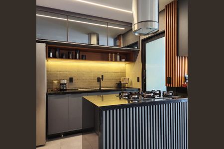 Apartamento à venda com 81m², 2 quartos e 2 vagas Apartamento à venda com 81m², 2 quartos e 2 vagasCozinha