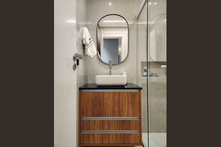 Apartamento à venda com 81m², 2 quartos e 2 vagas Apartamento à venda com 81m², 2 quartos e 2 vagasBanheiro 1