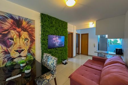 Apartamento à venda com 68m², 2 quartos e 2 vagasSala