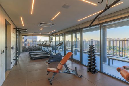 Studio para alugar com 25m², 1 quarto e sem vagaÁrea comum - Academia