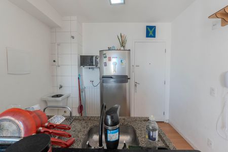 Studio à venda com 26m², 1 quarto e sem vagaCozinha e Área de Serviço
