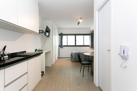 Studio à venda com 26m², 1 quarto e sem vaga Studio à venda com 26m², 1 quarto e sem vagaCozinha