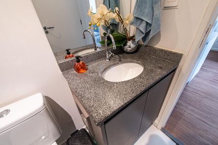 Apartamento para alugar com 32m², 1 quarto e sem vaga Apartamento para alugar com 32m², 1 quarto e sem vagaBanheiro