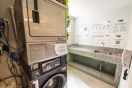 Apartamento para alugar com 32m², 1 quarto e sem vaga Apartamento para alugar com 32m², 1 quarto e sem vagaLavanderia