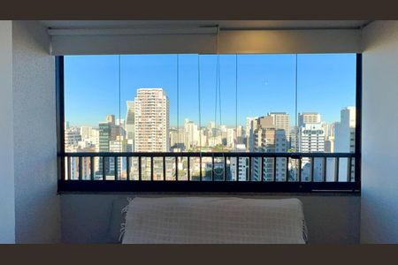 Studio para alugar com 25m², 1 quarto e sem vaga Studio para alugar com 25m², 1 quarto e sem vagaVaranda