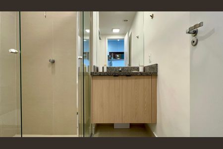 Studio para alugar com 25m², 1 quarto e sem vaga Studio para alugar com 25m², 1 quarto e sem vagaBanheiro