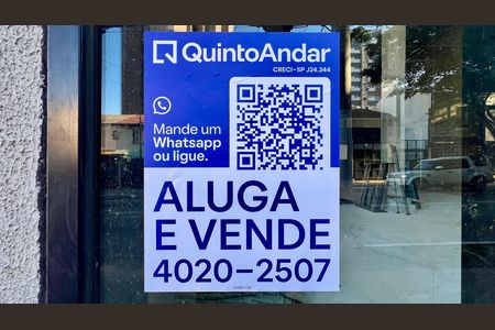 Studio para alugar com 25m², 1 quarto e sem vaga Studio para alugar com 25m², 1 quarto e sem vagaPlaca